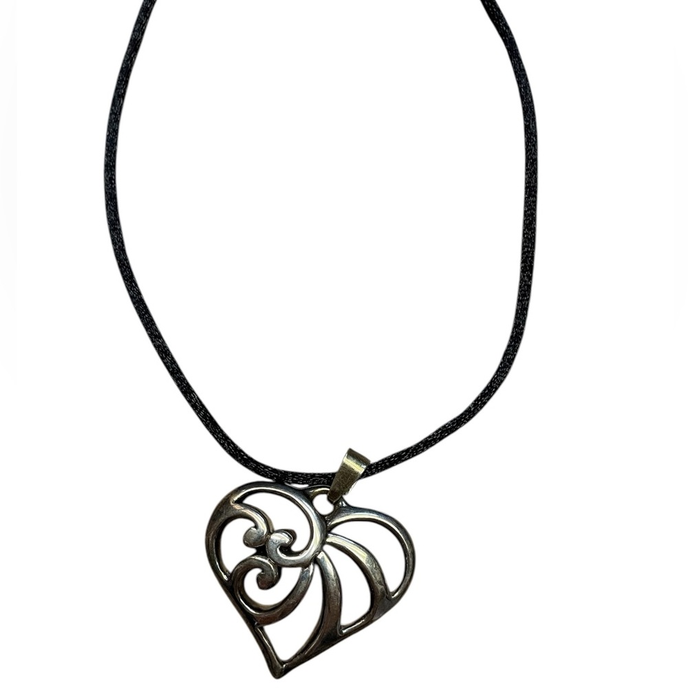 Sterling Silver Heart Necklace NWT